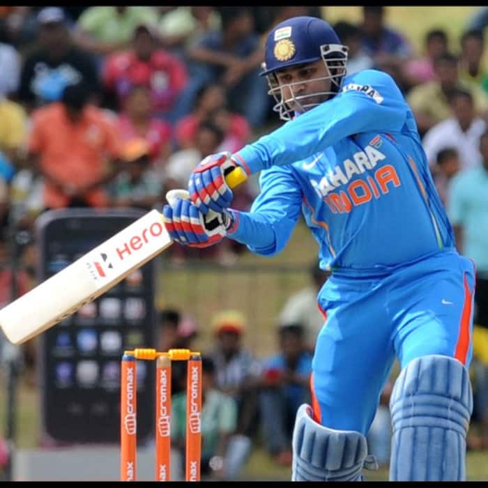 Virender Sehwag scored 17000 international runs