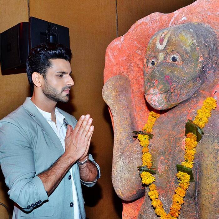 Vivek Dahiya at the launch of Kavach..Kaali Shaktiyon Se