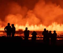 Volcano Erupts In Iceland, Lava Continues To Flow