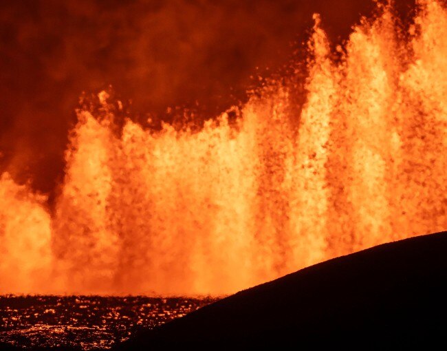 Vulkanausbruch in Island, Lava fließt weiter