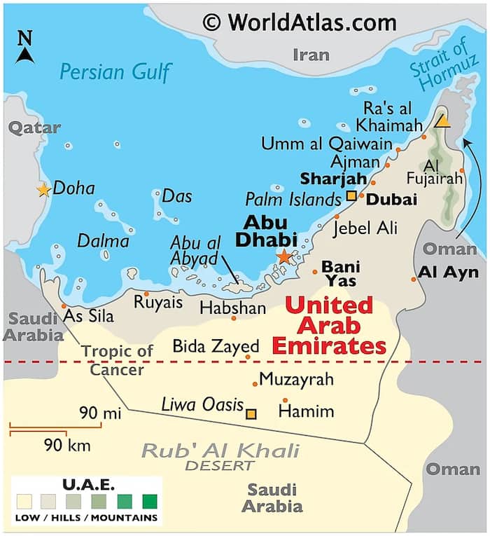 What do you mean by emirates 