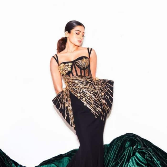 When Rashmika stole the show at NMACC in a bejewelled gown