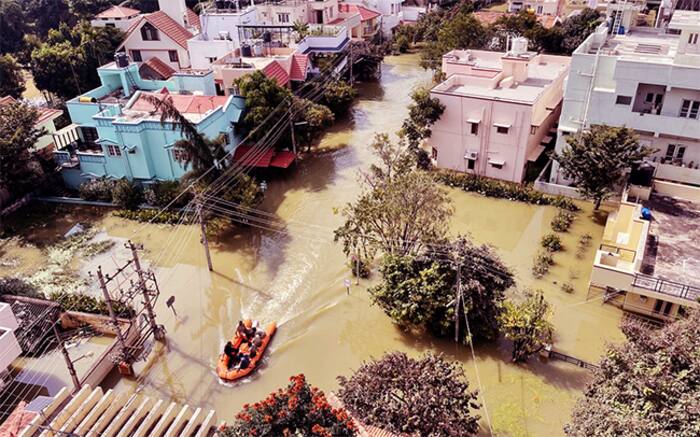 Bengaluru Rains Throw Life Out of Gear | Check 6 Must-See Photos
