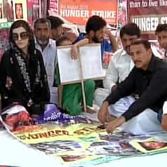 Rajnath Singh visits Pakistan for Saarc meet; Yasin Malik's wife leads a hunger strike