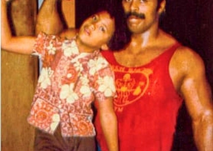 Rare Photos of The Rock Dwayne Johnson and Father Rocky Johnson