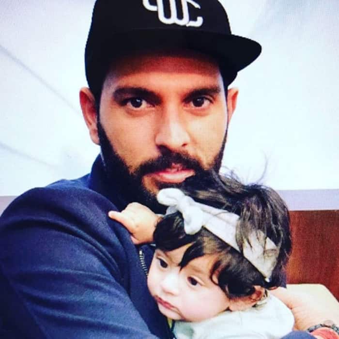 Yuvraj Singh shares a lovely picture with Hinaya