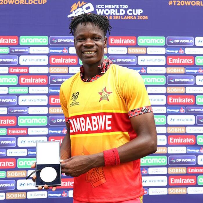 Zimbabwes Blessing Muzarabani won back-to-back Player of the Match awards in T20 World Cup 2026